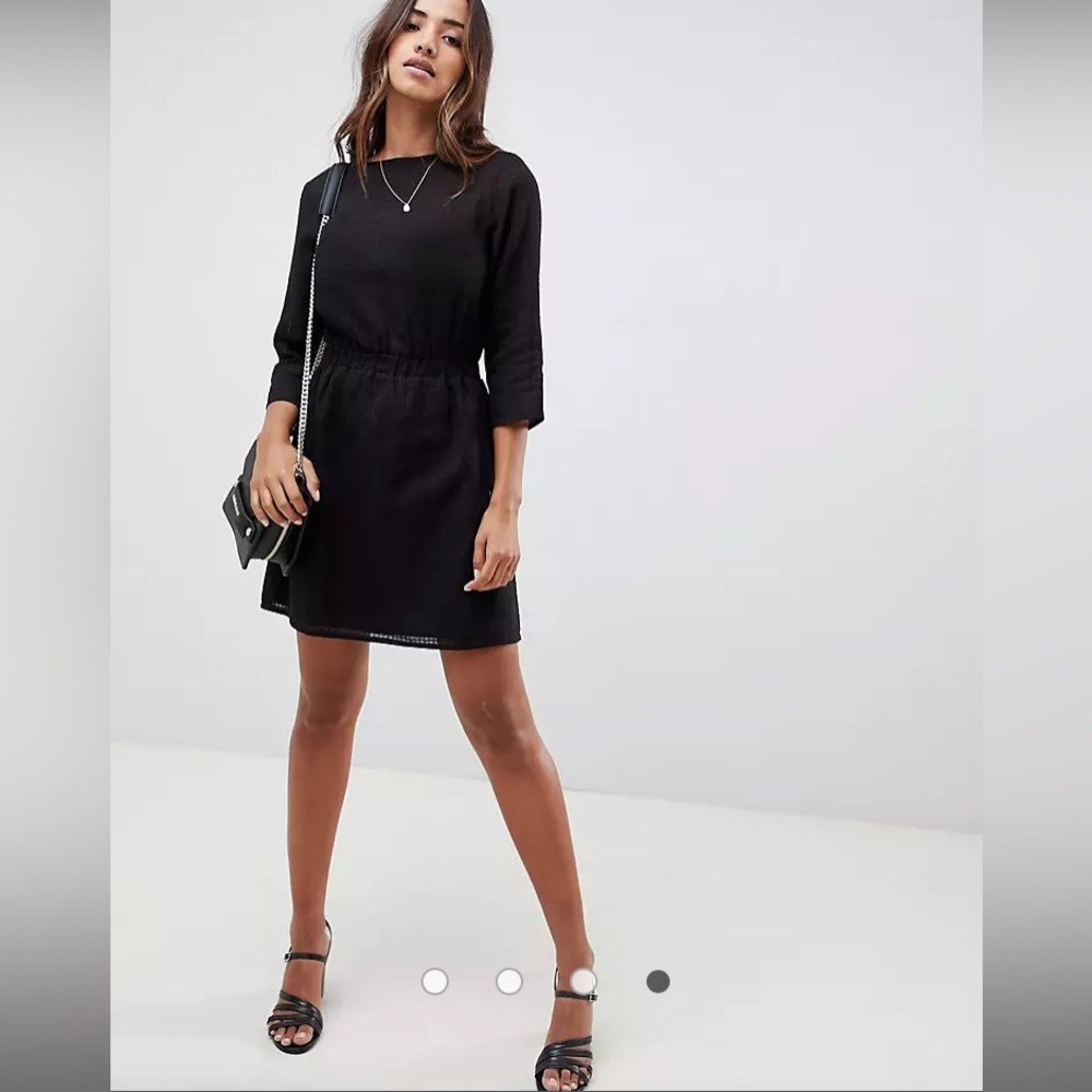 ASOS black mini dress NWT